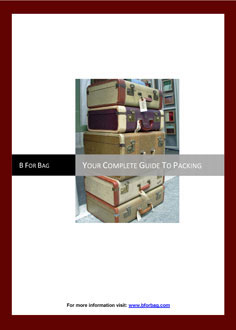 B for Bag complete guide to packing front cover