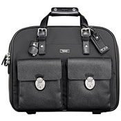 Black laptop bag